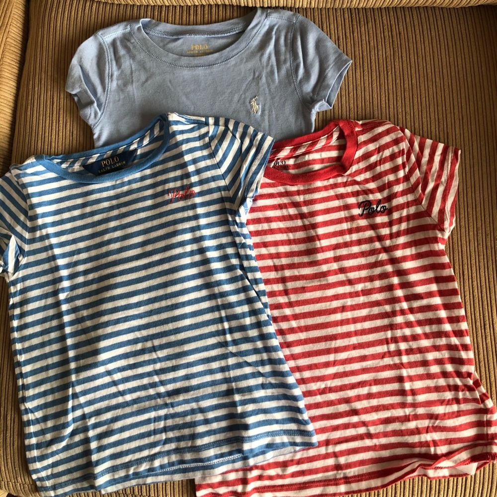 Bundle of three polo tees in mint condition